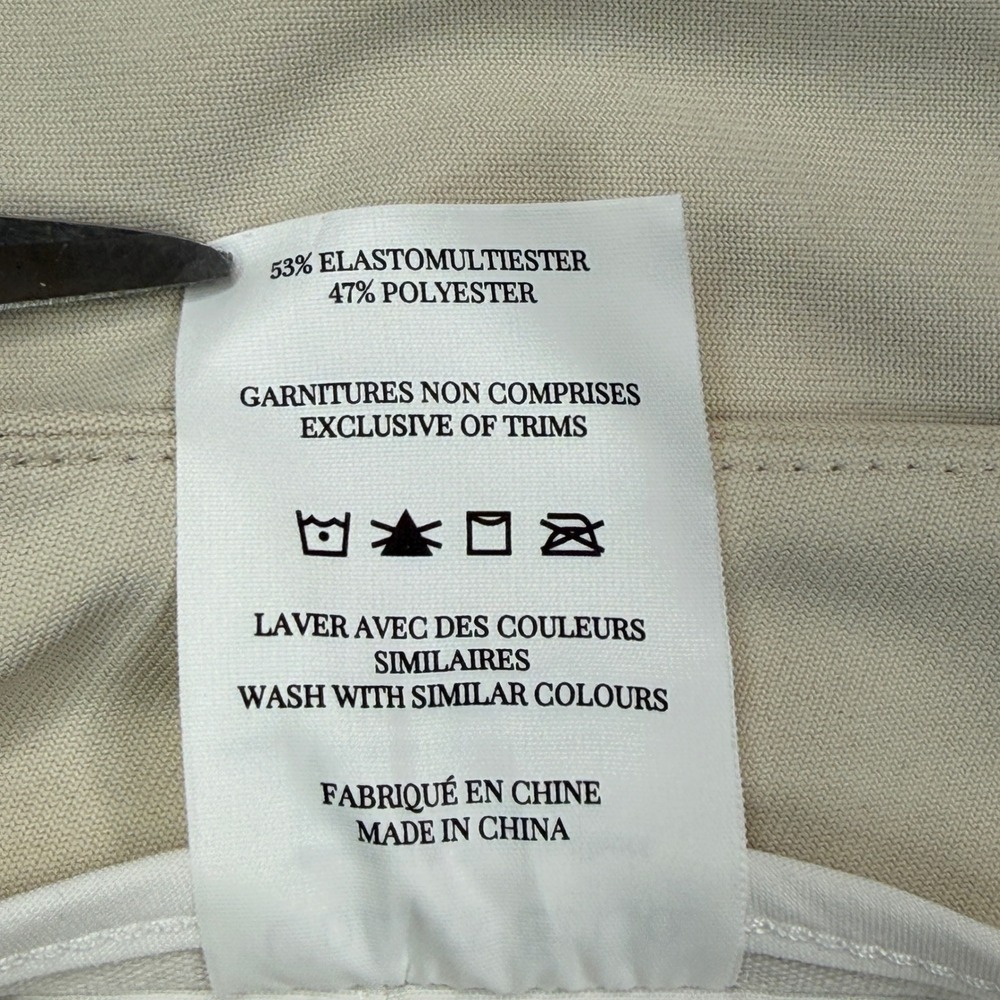 Collars & Co Mens Size 36x30 Apex Tech Pant Ivory 4-Way Stretch Tailored Fit NWT - Picture 9 of 9